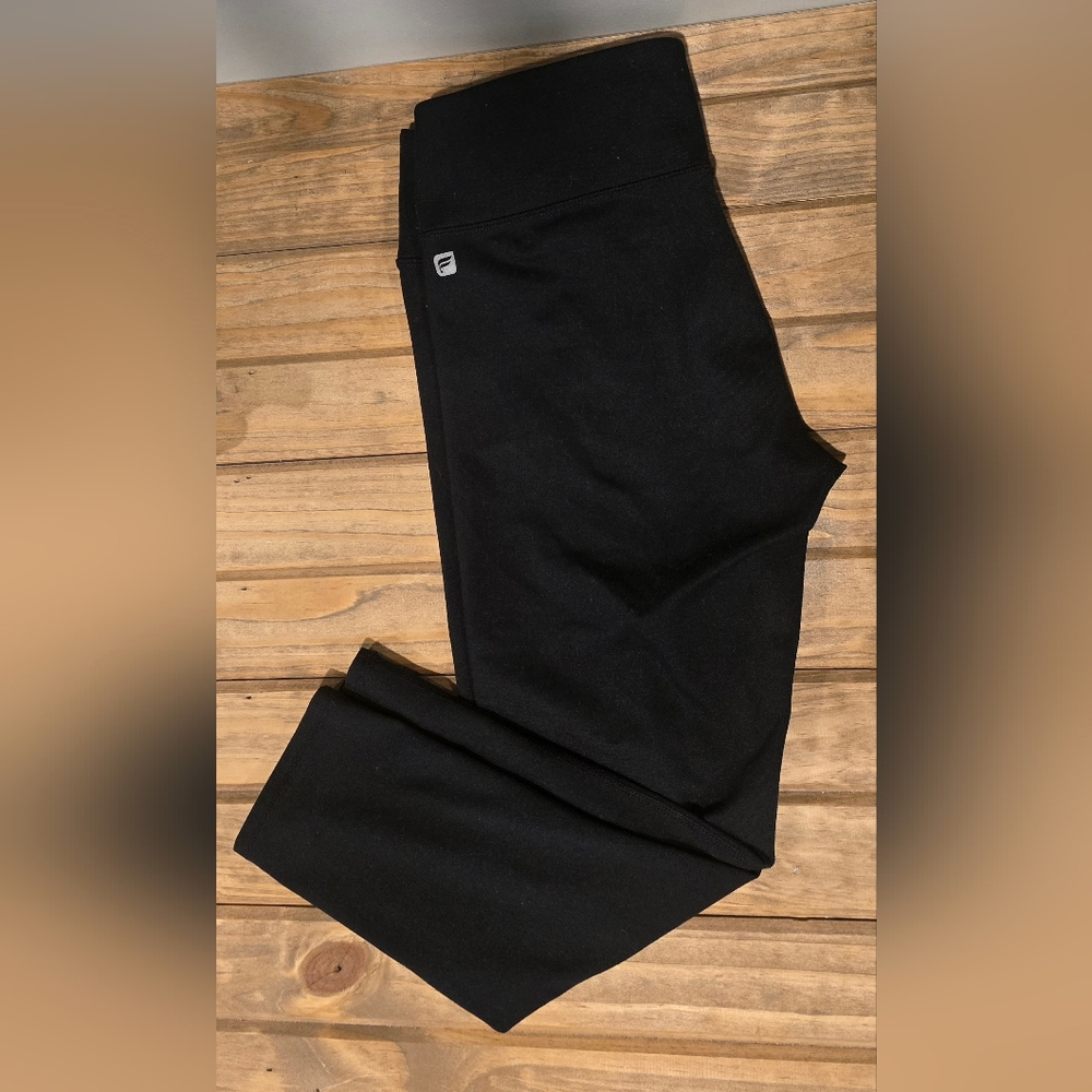 Fabletics Blue And Black Patterned Leggings - image 8